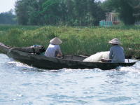 ベトナムのボート